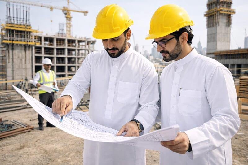 إعداد التصاميم المعمارية للمشاريع السكنية والتجارية  GEC