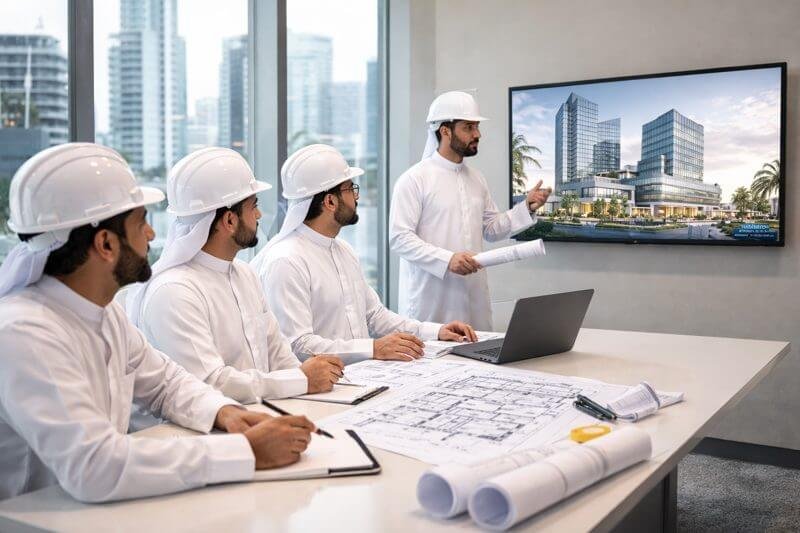 خدمات التصميم الهندسي للمشاريع– من الفكرة إلى مخططات التنفيذ