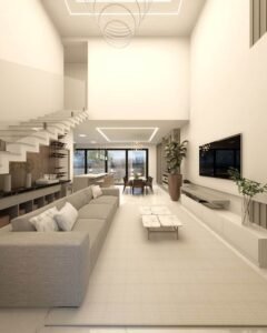 تصميم داخلي للشقق الصغيرة - أفضل تصميم درج داخلي للمنازل