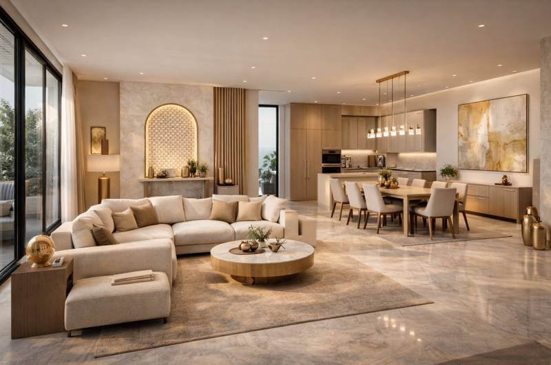 تصميم داخلي للمنازل – أفكار حديثة لتصميم المساحات السكنية