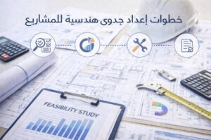 خطوات إعداد دراسة جدوى هندسية للمشاريع في السعودية