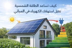 كيف تساعد الطاقة الشمسية على توفير الكهرباء في المنزل؟