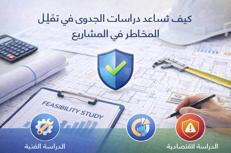 كيف تساعد دراسات الجدوى في تقليل المخاطر في المشاريع الهندسية؟