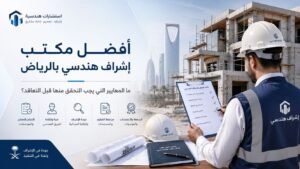 أفضل مكتب إشراف هندسي بالرياض