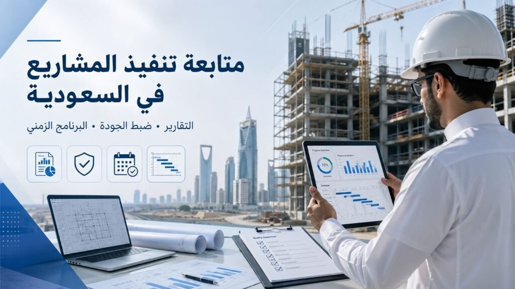متابعة تنفيذ المشاريع