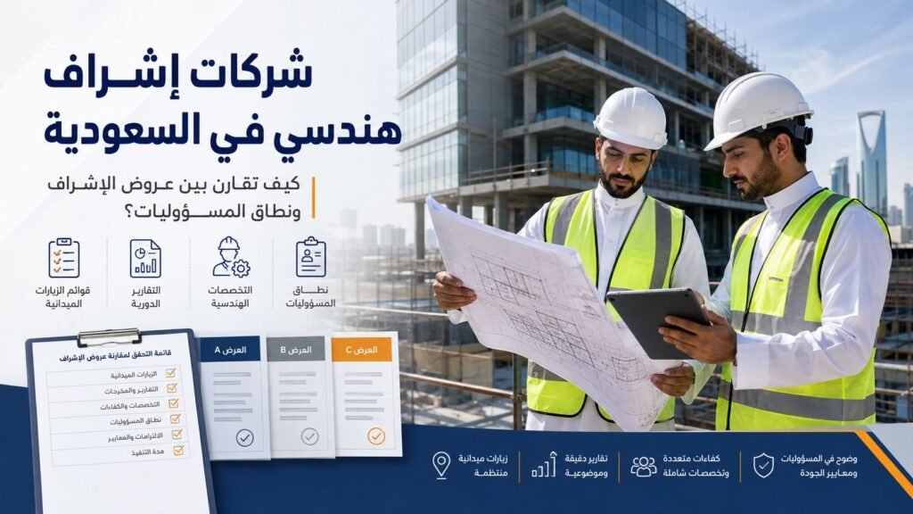أفضل شركات إشراف هندسي في السعودية