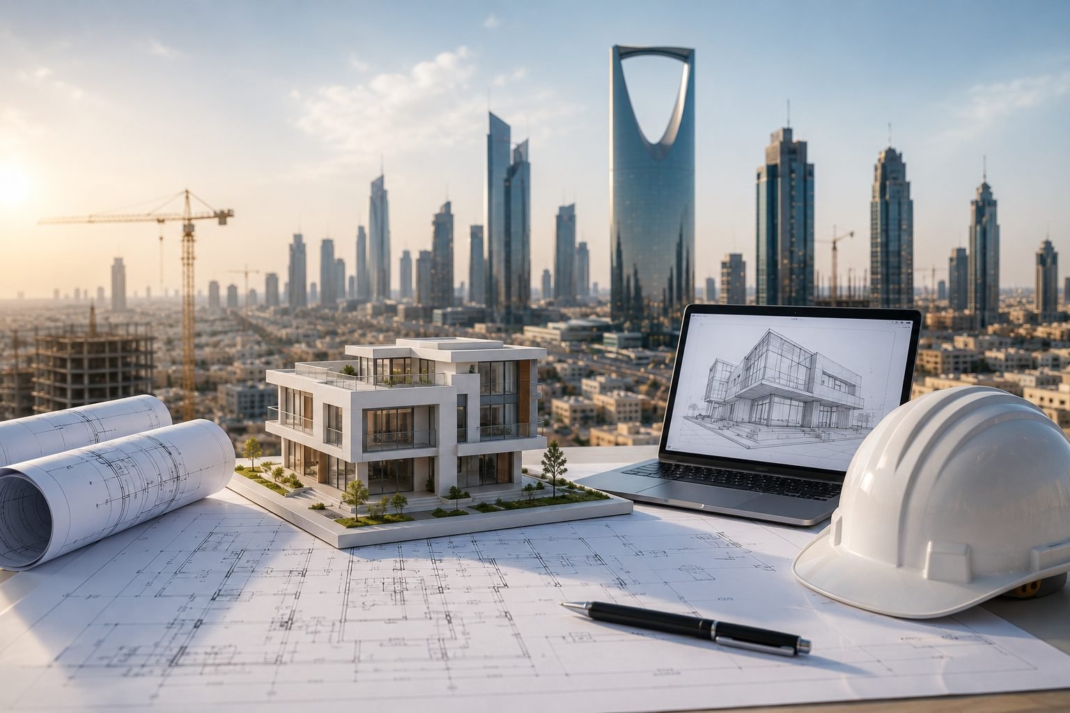 شركة هندسية معمارية في الرياض: ما الخدمات التي تقدمها من التصميم حتى التنفيذ؟