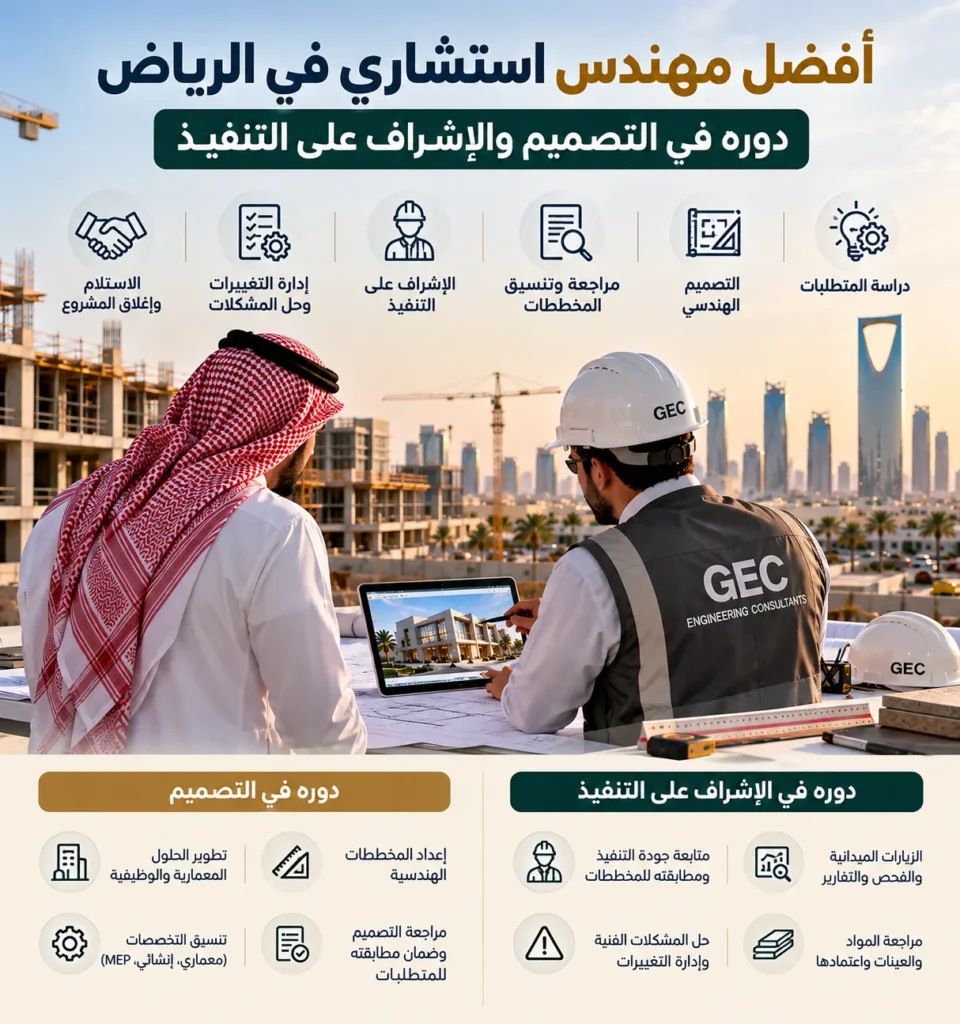 أفضل مهندس استشاري في الرياض 