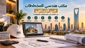 مكتب هندسي للمخططات بالرياض