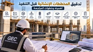 تدقيق المخططات الإنشائية قبل التنفيذ خطوات وأهمية المراجعة