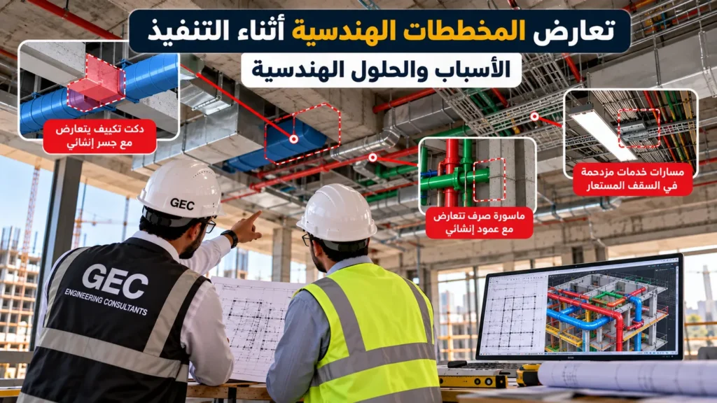 تعارض المخططات الهندسية